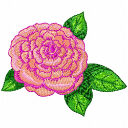 Flowers Embroidery Design 12